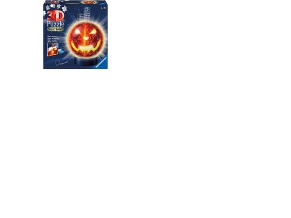 BRIO 10311253 Ravensburger Pumpkin Night Light 72pc 3D Jigsaw Puzzle