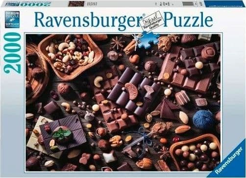 Ravensburger Chocolate Paradise, 2000 stykker, Kunst, 14 år