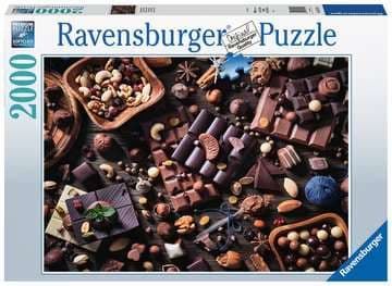 Ravensburger Chocolate Paradise, 2000 stykker, Kunst, 14 år