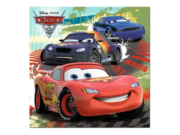 Ravensburger Disney Pixar Cars - Maailmanlaajuinen kilpa-ajohuvi - puslespil - 49 stykkeriä