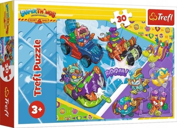 Trefl Puzzle 30 el. joukkue Super Spies Super Zings Super Zings