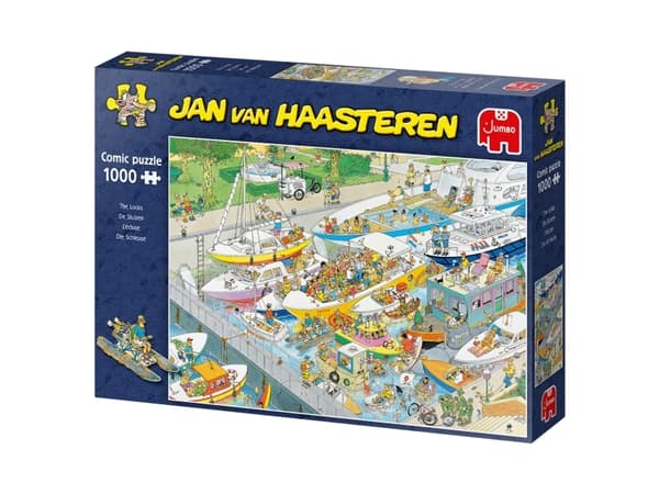 Jan van Haasteren The Locks 1000 pcs, 1000 styck, Serietidning, 12 År