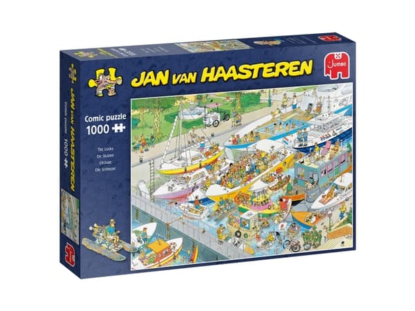 Jan van Haasteren The Locks 1000 pcs, 1000 styck, Serietidning, 12 År