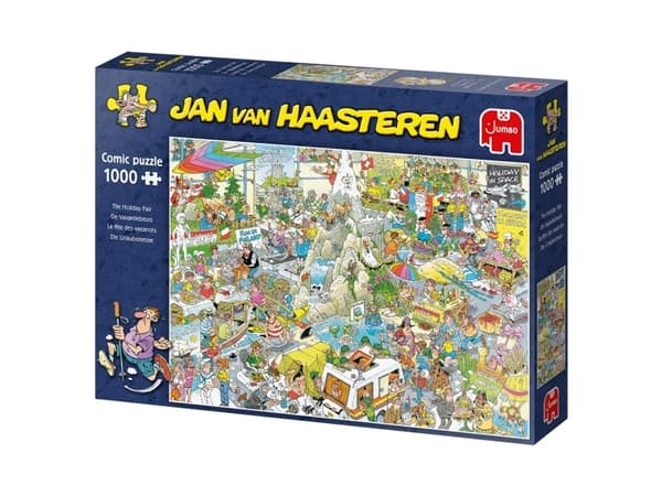 Jumbo Jan van Haasteren The Holiday Fair Die Urlaubsmesse 1000 Teile Puzzle (19051)