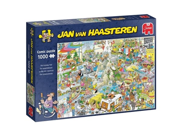 Jumbo Jan van Haasteren The Holiday Fair Die Urlaubsmesse 1000 Teile Puzzle (19051)