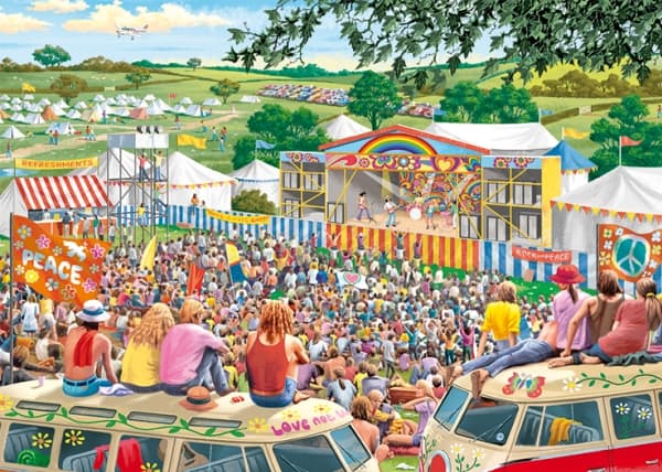 Falcon de luxe Summer Music Festival 1000pcs, 1000 kpl, Ihmiset, 12 vuosi/vuosia