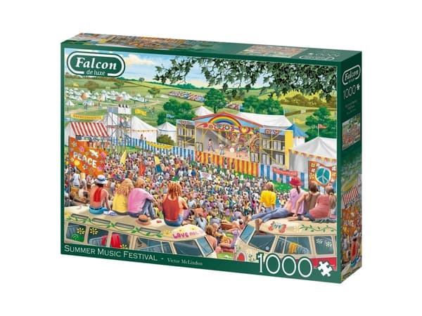 Falcon de luxe Summer Music Festival 1000pcs, 1000 kpl, Ihmiset, 12 vuosi/vuosia