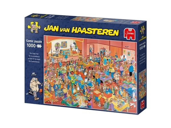 Jumbo Spiele Jumbo Jan van Haasteren Den magiska mässan 1000 bitar Pussel 1000 bitar