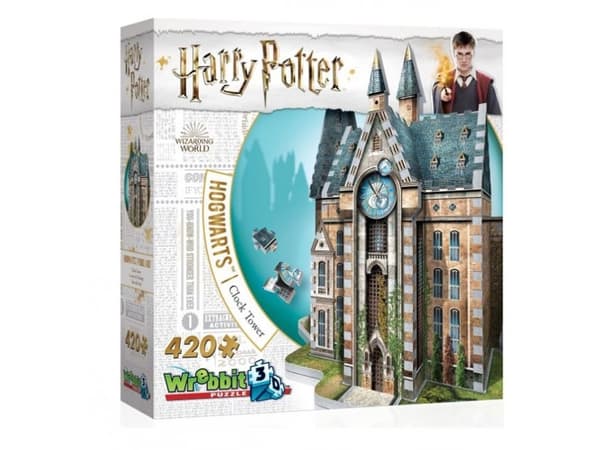 Harry Potter Hogwarts Clock Tower Wrebbit 3D Puzzle