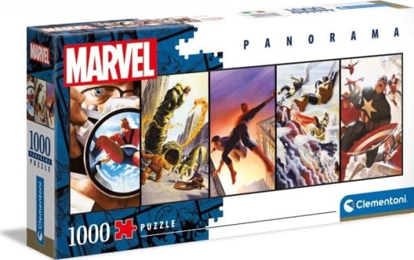 Clementoni Marvel 80, 1000 kpl, Televisio/Elokuvat, 10 vuosi/vuosia