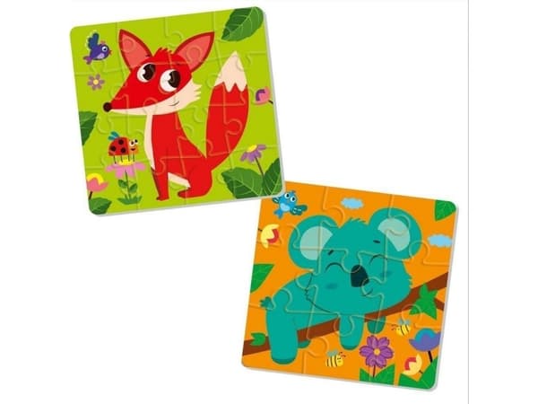 Roter Kafer 2in1 skumpuslespill "Fox" RK6050-01