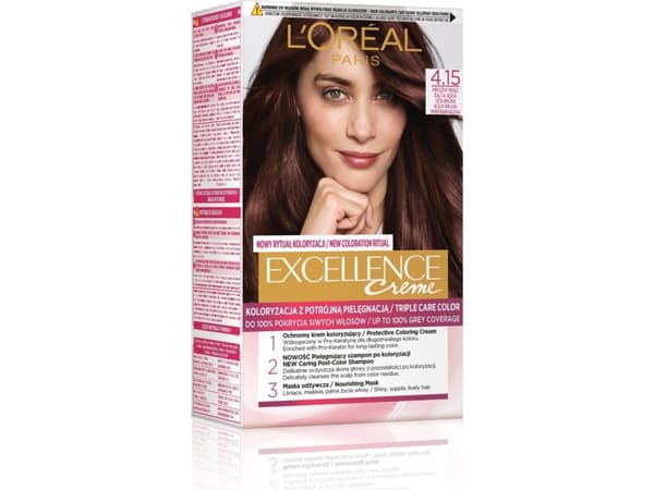 L'Oreal Paris Langvarig hårfarge med trippel beskyttelse L'Oreal Paris Excellence Creme 172 ml