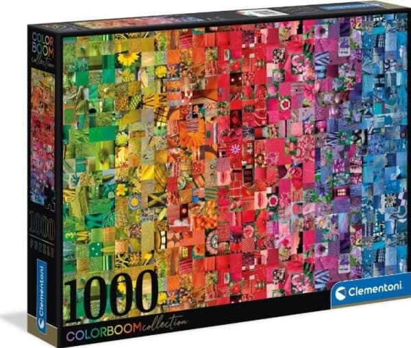 Clementoni Clementoni Puzzle 1000el color boom Collage 39595