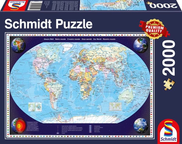 Our World Pussel 2000 bitar Schmidt