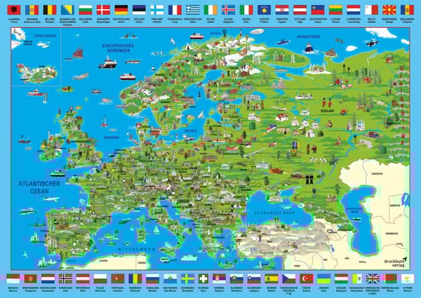Discover Europe Pussel 500 bitar Schmidt