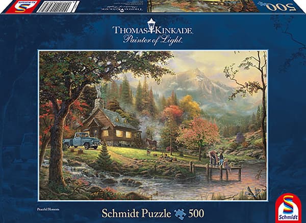 Peaceful Moment Thomas Kinkade Pussel 500 bitar Schmidt