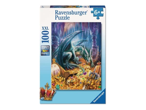 Ravensburger XXL - Dragon's Treasure - puslespill - 100 deler