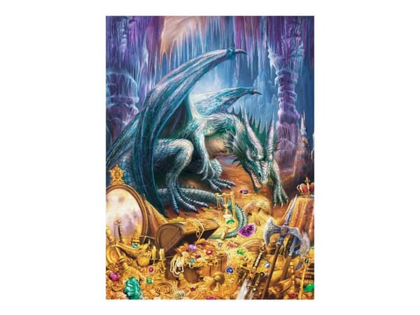 Ravensburger XXL - Dragon's Treasure - puslespill - 100 deler