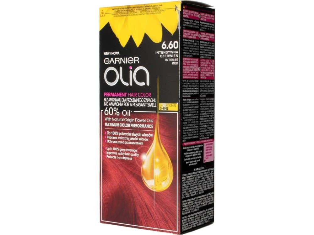 Garnier Garnier Olia Hair dye no. 6.60 Intense Red 1op.