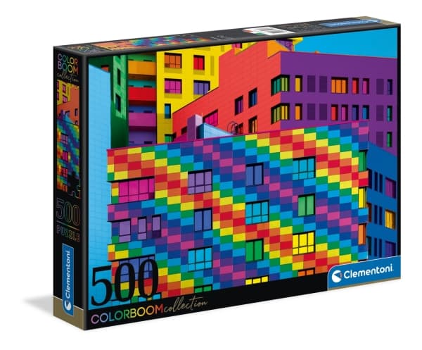 Clementoni ColorBoom - Squares - puslespill - 500 deler