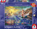 Miniatyrbild 1 av 3: Disney The Little Mermaid Ariel Thomas Kinkade Pussel 1000 bitar Schmidt
