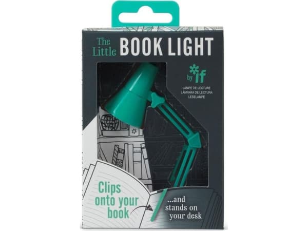 IF The Little Book Light Lampka do książki miętowa