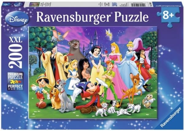 Ravensburger 4005556126989, 200 kpl, Sarjakuvat, 8 vuotta