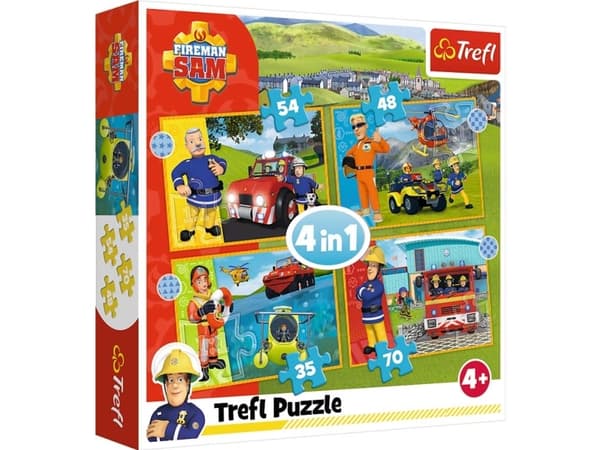 Trefl 34387, 54 styck, Andra, 4 År