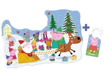 Ravensburger Peppa Pig Christmas, 32 kpl, Sarjakuvat, 3 vuosi/vuosia