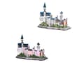 Miniatyrbild 3 av 5: CubicFun Neuschwanstein Castle, 128 styck, Byggnader