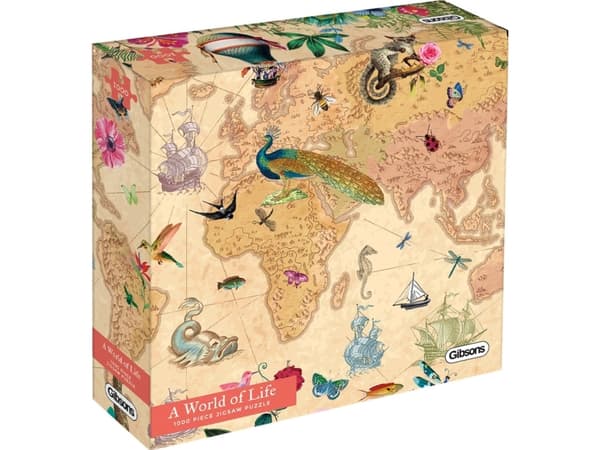 Gibsons Puzzle 1000 En verden full av liv