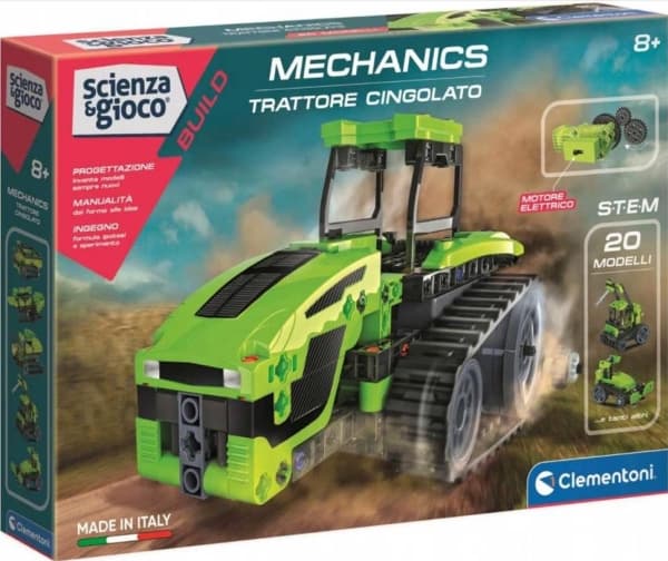 Clementoni Action & Réaction 50689, Ingenjörskit, Teknik, 8 År, Svart, Grön