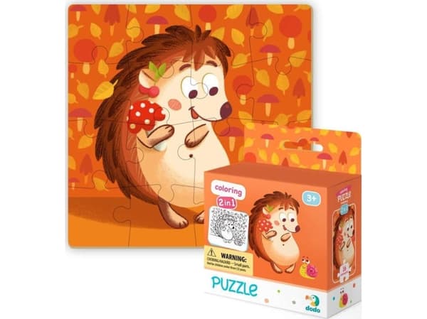 Dodo Puzzle + Siili värityskirja 300119