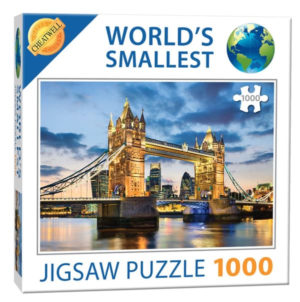 Världens minsta pussel 1000 bitar Tower Bridge