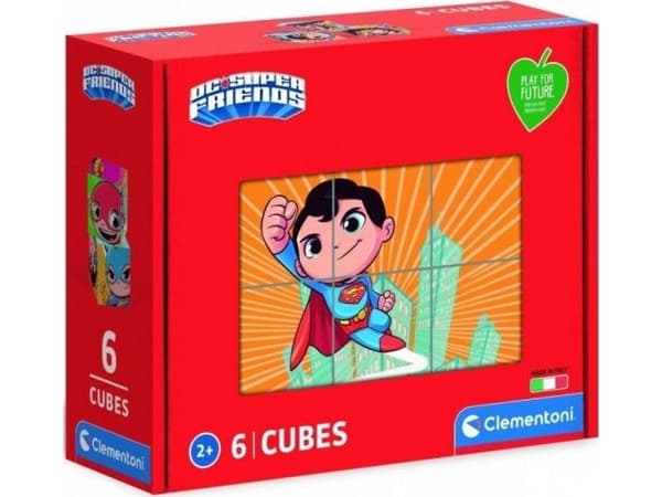 Clementoni Dc Superfriends, 6 styck, Konst, 3 År