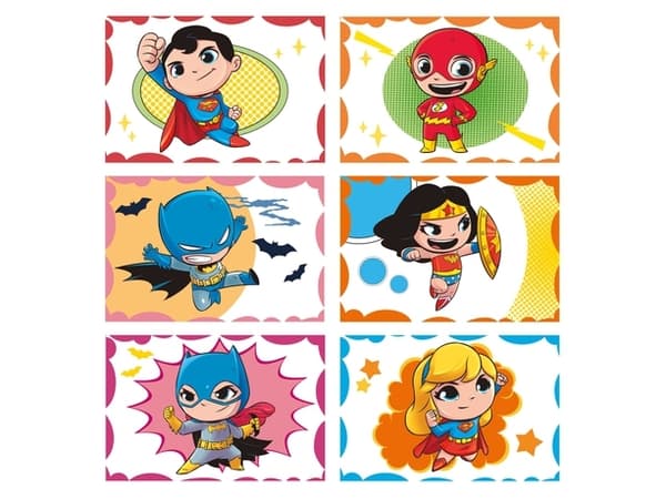 Clementoni Dc Superfriends, 6 styck, Konst, 3 År