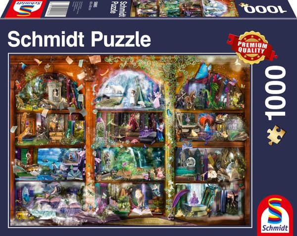 Fairytale Magic Pussel 1000 bitar Schmidt