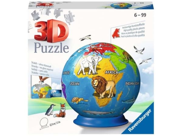 Ravensburger Globe, 72 stykker, Klode, 6 år