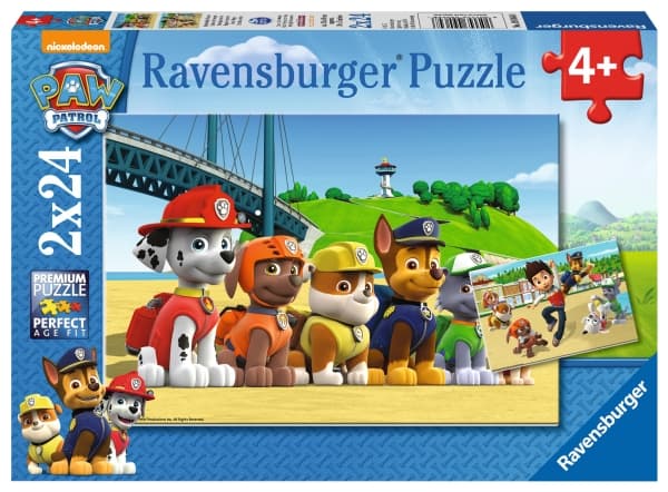 Ravensburger - Heroic Dogs - puslespill - 24 brikker