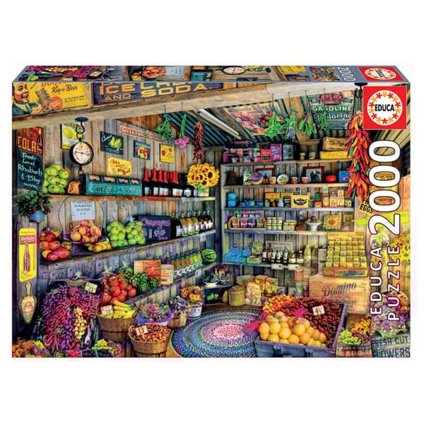 Educa Pussel: The Farmers Market 2000 Bitar