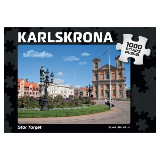 Palapeli: Karlskrona Stor Torget 1000 Palaa