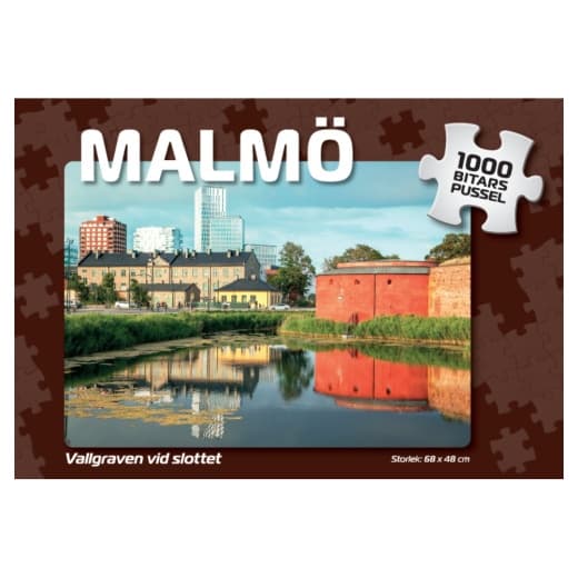 Palapeli: Malmö Vallgraven vid slottet 1000 Palaa