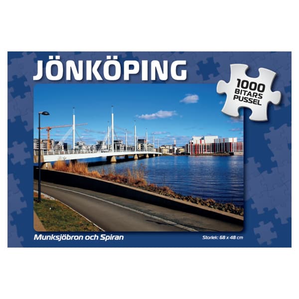 Palapeli: Jönköping Kulturhuset Spira 1000 Palaa
