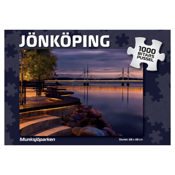 Palapeli: Jönköping Munksjöparken 1000 Palaa