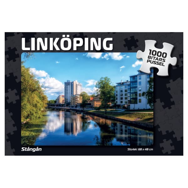Svenska Pussel: Linköping Stångån 1000 Bitar