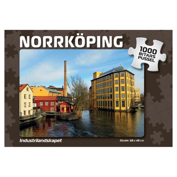 Svenska Pussel: Norrköping Industrilandskapet 1000 Bitar