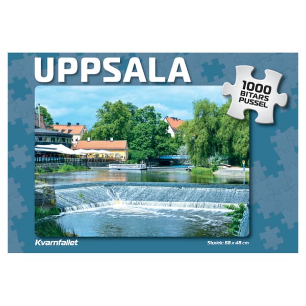 Svenska Pussel: Uppsala Kvarnfallet 1000 Bitar