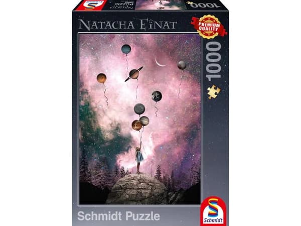 Schmidt Spiele Palapeli PQ 1000 Natacha Einat Longing for the Planet - Planeetan kaipuu