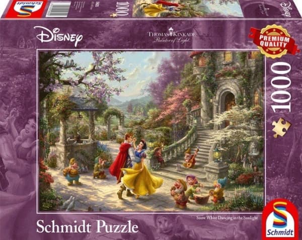 Schmidt Games Palapeli PQ 1000 Lumikki 2 (Disney) G3