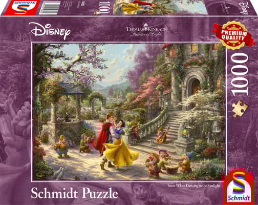 Schmidt Games Palapeli PQ 1000 Lumikki 2 (Disney) G3